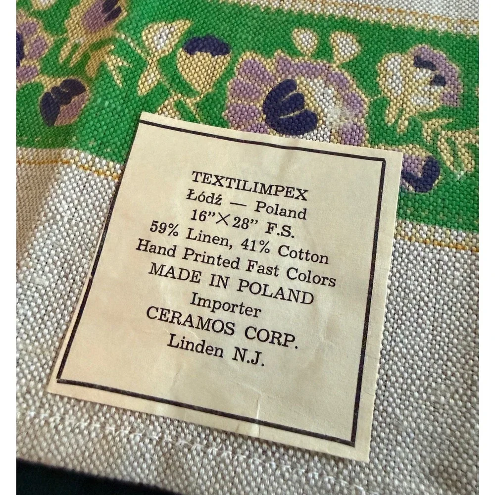 Textilimpex vintage polish